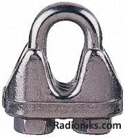 S/steel wire rope grip to DIN741,3mm