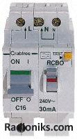 Overload protection circuit breaker,16A