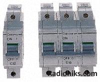 1P miniature circuit breaker,16kA 6A