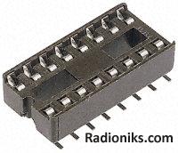 14 way dual in line surface mount socket (1 Tube of 30)