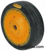 Anti-static rubber wheel,100mm OD 100kg