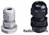 Cable gland, nylon, black, M40x1.5, IP68 (1 Bag of 5)