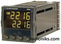 1/16DIN 2216 PID controller w/2relay o/p