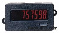 CUB7 miniature red backlit LCD counter