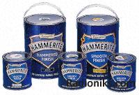 Hammerite Smooth Metal Paint 250ml Yellw