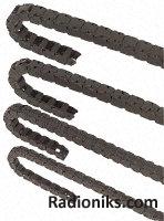 Zipper energy cable chain,26x24mm