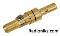 COAXIAL INSERT - TO SOLDER