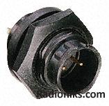 3 way panel mount socket,7.5A