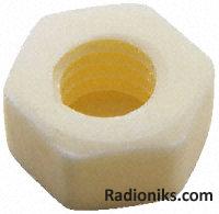 Alumina ceramic full nut,M3