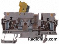 ZTR2.5 isolating DIN rail terminal (1 Pack of 5)