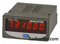 6 digit LED tachometer,12-24Vdc