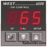1/16DIN 1o/p relay PIDcontroller,90-264V
