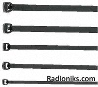 Weather resistant cable tie,197x2.4mm (1 Bag of 100)