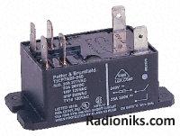 PCB Relay DPDT 30A 24Vac,flange mnt