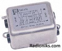 Transient voltage protection filter,10A