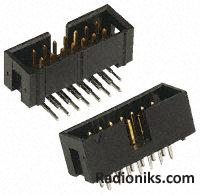 Right-angled IDC boxed header, 40-way