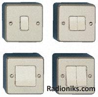 Standard 1 gang 2 way switch,10A