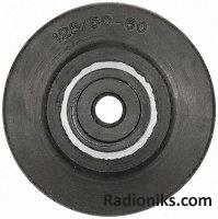 Rubber tyred Al wheel,roller,160mm OD