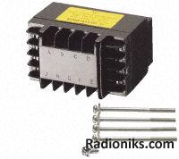 High voltage input module for counter