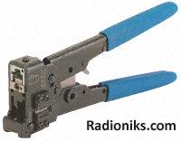 AMP RJ45 modular plug termination tool