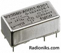 Mini DIL Sealed Relay, non latching 5V