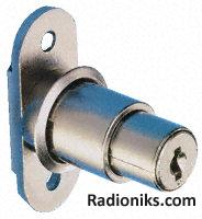 Wooden sliding door lock,24mm housing