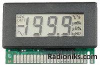 DPM200S single rail voltmeter,15mm digit
