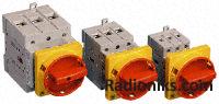 6P IP65 basemount switch isolator,32A Ie