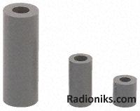 Round plastic spacer,M2.5 x 6.4mm L (1 Bag of 100)