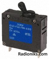 8340 series 1P magnetic CBE,30A 250Vac