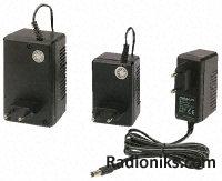 2pin Euro regulated SMPS adaptor,12V 10W