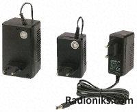 2 pin regulated SMPS adaptor,12V 14.5W