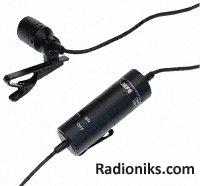 Switched unidirectional microphone