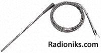 Type J heavy duty probe thermocouple