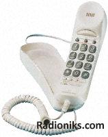 White doro audioline TEL 2 telephone