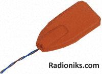 TypeK silicone rubber patch thermocouple