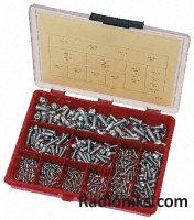 ZnPt steel csk head socket screw kit (1 Kit of 1)