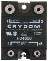 Solid state relay,25A rms 48-660Vdc