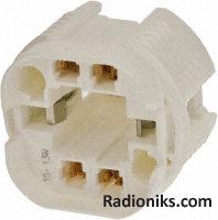 4 pin double format lampholder,10-13W (1 Pack of 5)