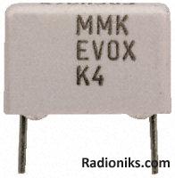 MMK10 radial poly cap,470nF 63V