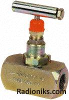 3/8in NPT highpress isolator needlevalve