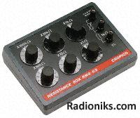 RM6-N2 compact 6 decade resistance box