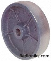 Painted cast iron wheel,80mm OD 250kg