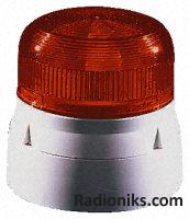 Red standard xenon beacon,12/24Vdc