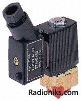 2/2 way miniature solenoid valve,24Vdc