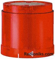 Red xenon flashing beacon,70mm 24V