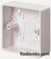 1-gang round corner box for HD conduit (1 Pack of 5)