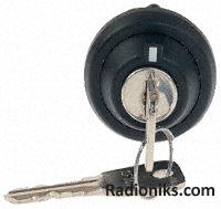 Round bezel key operator for switch