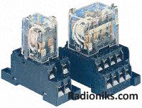 4PCO mini plug-in relay,10A 12Vdc coil
