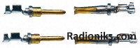 IMC stamped &formed pin contact,20-24awg